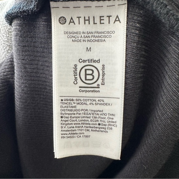 Athleta Ethereal Cocoon Wrap Women’s , BLACK SIZE M - Picture 9 of 11